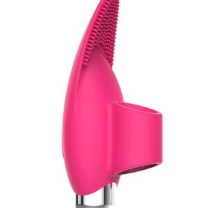 Censan Tırtıklı Parmak Vibratör Pembe