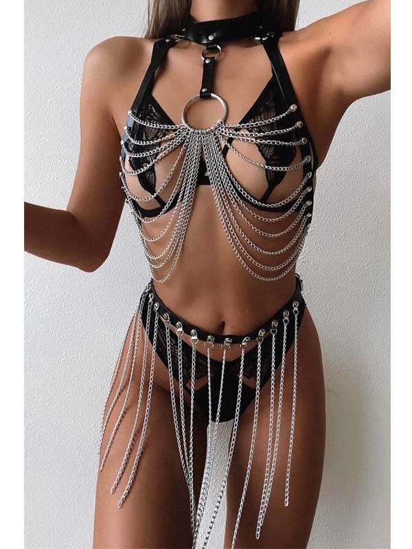 zincirli-boyun-tasmali-harness-set-126845-1 zincirli-boyun-tasmali-harness-set-126845-1